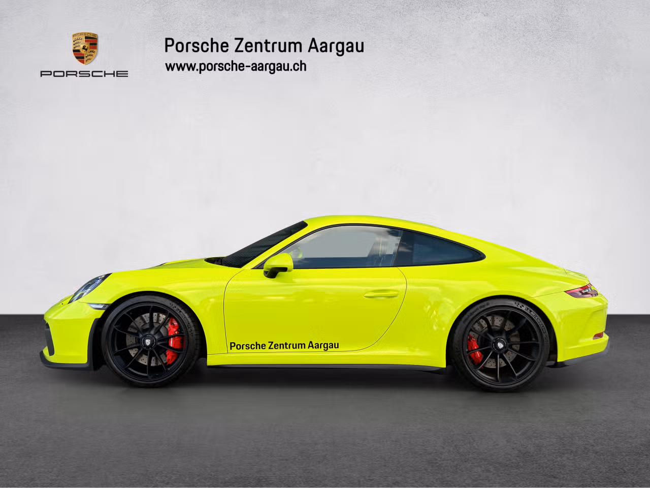 2018 Porsche 911 GT3, Äußeres, Individualfarbe Uni: acidgrün, 2 in der Galerie anschauen