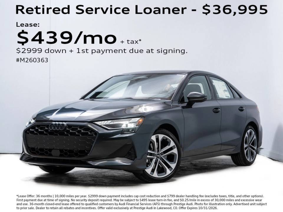 2026 Audi A3