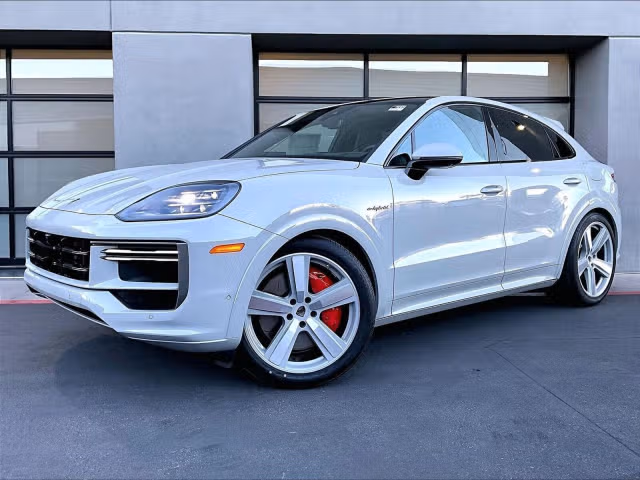 Used 2026 Porsche Cayenne Coup Turbo E-Hybrid with VIN WP1BM2AY3TDA65112 for sale in Henderson, NV