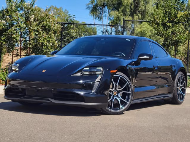 Used 2024 Porsche Taycan Base with VIN WP0AA2Y12RSA11581 for sale in Los Angeles, CA