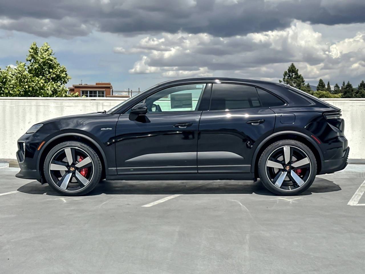 New 2026 Jet Black Metallic Porsche 4S Electric image 2