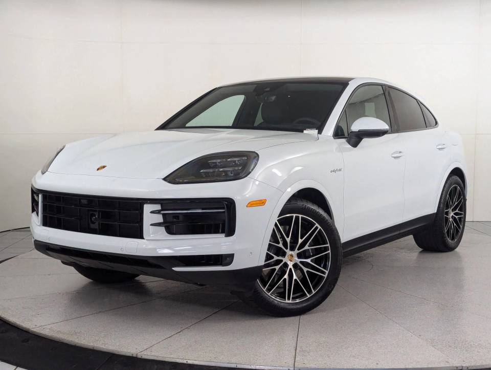New Porsche Cayenne E-Hybrid Coupe for sale at Porsche Silver Spring