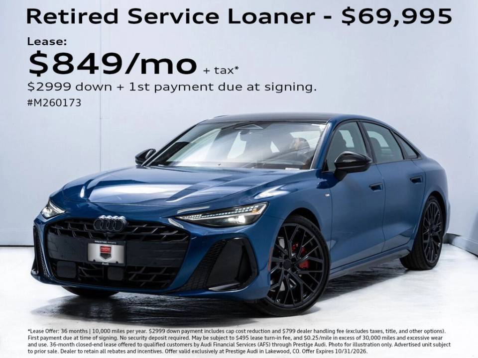 2026 Audi A6 Prestige