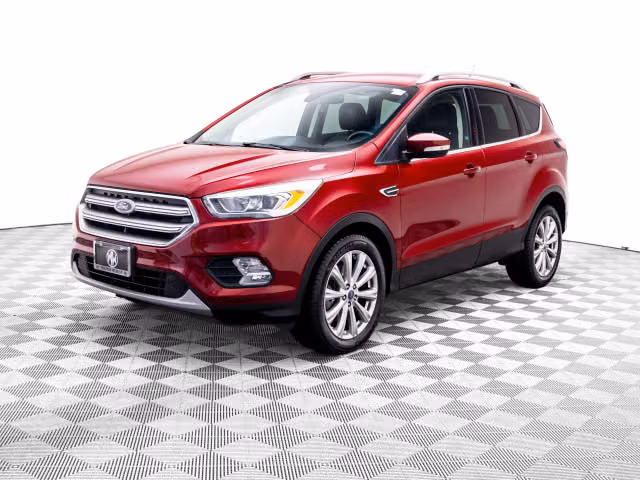 Used 2017 Ford Escape Titanium with VIN 1FMCU9JD5HUC74494 for sale in Barrington, IL
