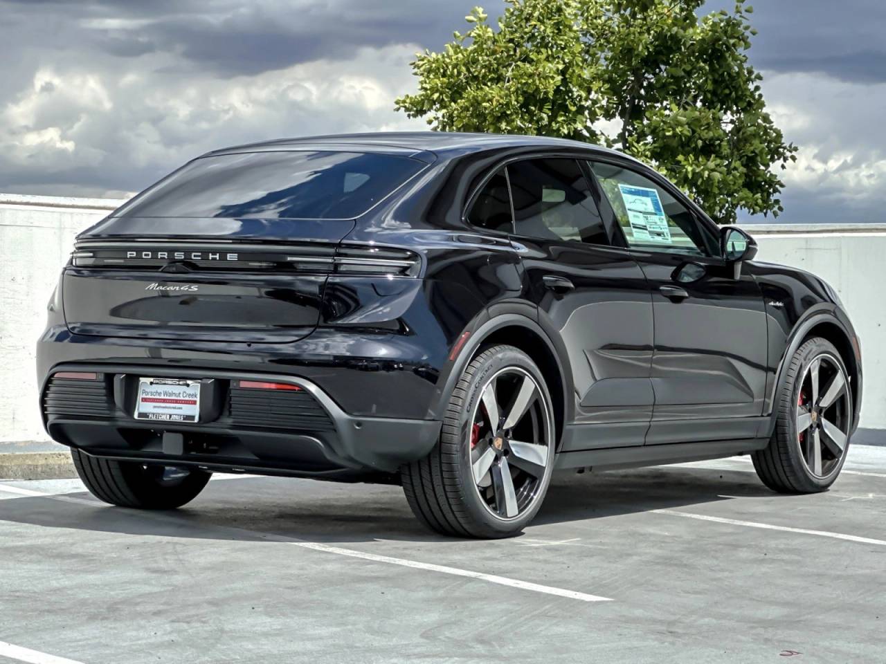 New 2026 Jet Black Metallic Porsche 4S Electric image 8