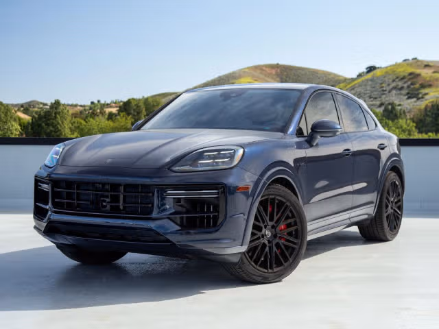 Used 2025 Porsche Cayenne Coup Turbo E-Hybrid with VIN WP1BM2AY4SDA47281 for sale in Thousand Oaks, CA
