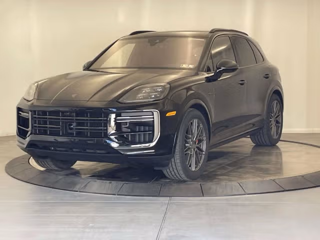 Used 2025 Porsche Cayenne Turbo E-Hybrid with VIN WP1AM2AY0SDA27556 for sale in Sewickley, PA