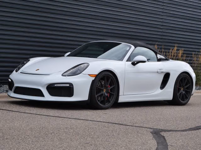 Used 2016 Porsche Boxster Spyder with VIN WP0CC2A86GS152531 for sale in Maplewood, Minnesota