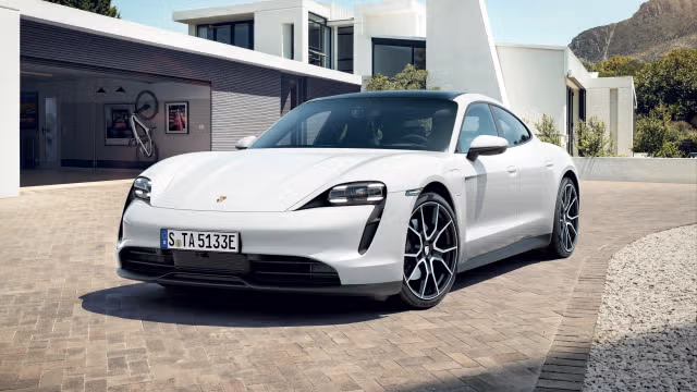 Used 2022 Porsche Taycan Base with VIN WP0AA2Y1XNSA15954 for sale in Austin, TX