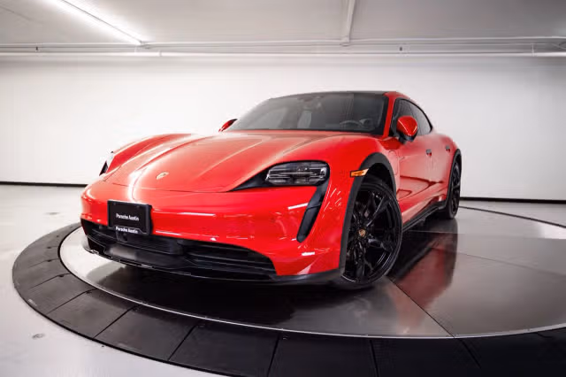 Used 2022 Porsche Taycan Base with VIN WP0BA2Y10NSA67758 for sale in Austin, TX