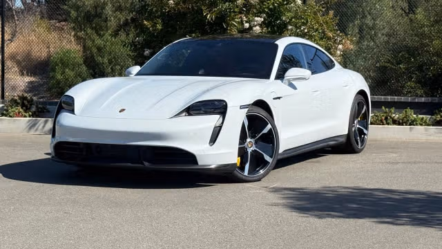 Used 2021 Porsche Taycan Turbo S with VIN WP0AC2Y11MSA62377 for sale in Los Angeles, CA