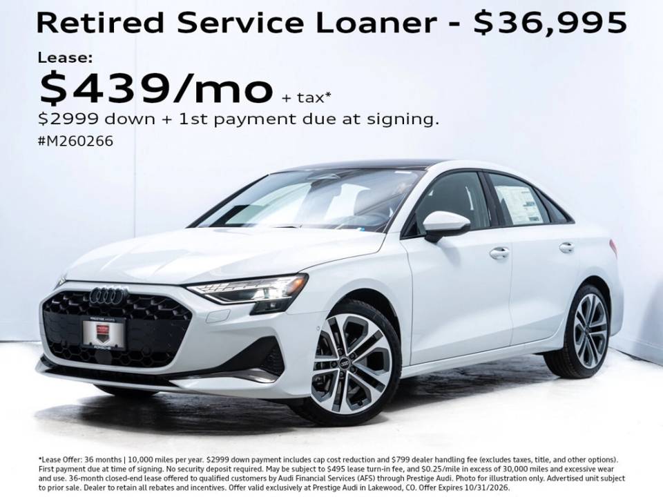 2026 Audi A3