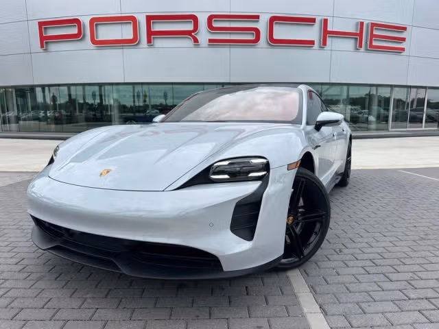 Used 2022 Porsche Taycan GTS with VIN WP0AD2Y15NSA59528 for sale in Davie, FL
