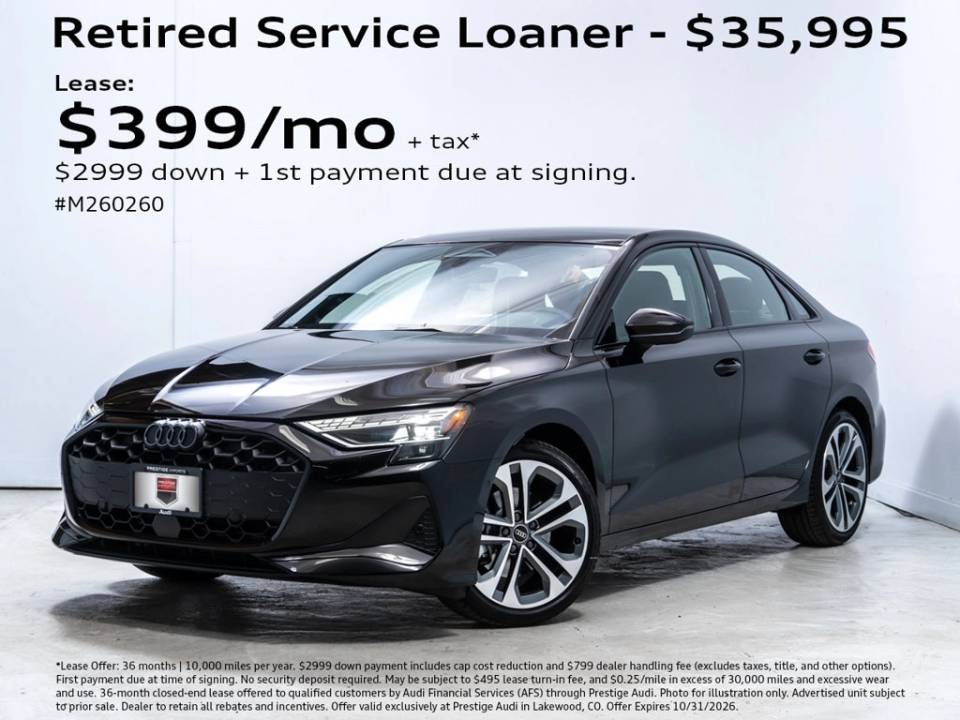 2026 Audi A3 Premium