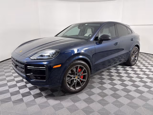 Used 2024 Porsche Cayenne Coup Turbo E-Hybrid with VIN WP1BM2AY5RDA71129 for sale in Houston, TX