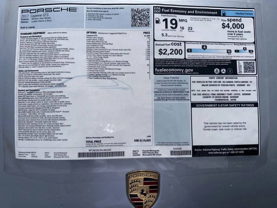 Buy used Porsche Cayenne GTS at Porsche Milwaukee North