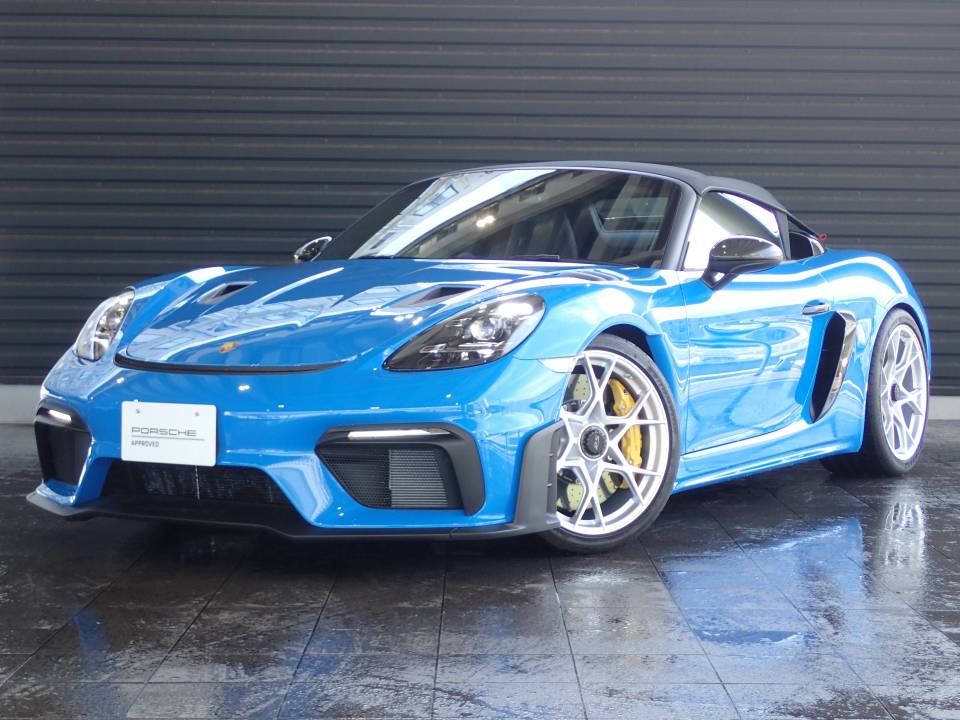 Porsche 718 ブルー 新車・中古車を購入。 | Porsche Finder