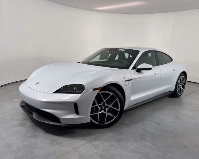 Used 2025 Porsche Taycan Base with VIN WP0AA2Y15SSA11256 for sale in West Des Moines, IA