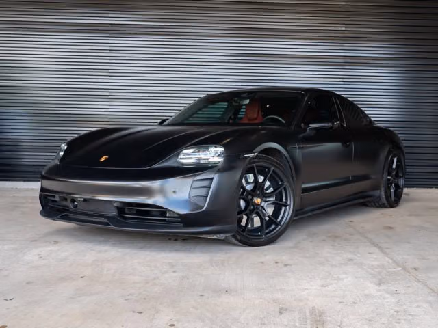 Used 2023 Porsche Taycan GTS with VIN WP0AD2Y19PSA48082 for sale in Austin, TX