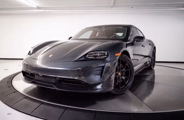 Used 2023 Porsche Taycan GTS with VIN WP0AD2Y14PSA48510 for sale in Austin, TX