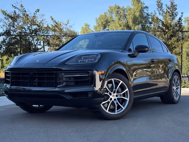 Used 2025 Porsche Cayenne Coup E-Hybrid with VIN WP1BE2AY6SDA37350 for sale in Los Angeles, CA