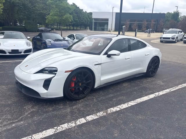 Used 2024 Porsche Taycan GTS with VIN WP0AD2Y10RSA47129 for sale in Dublin, OH
