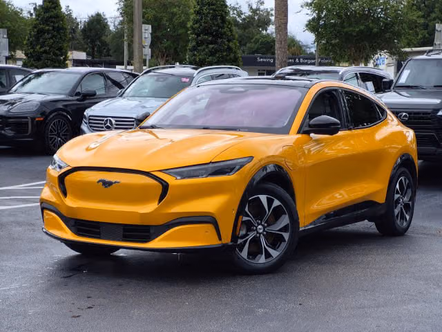 Used 2022 Ford Mustang Mach-E Premium RWD with VIN 3FMTK3RM4NMA43545 for sale in Maitland, FL
