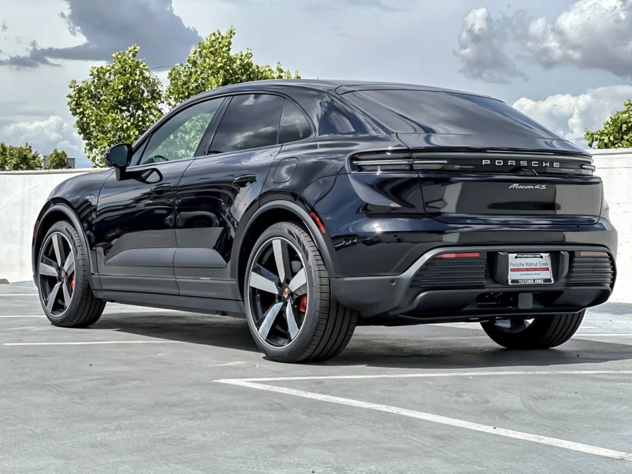 New 2026 Jet Black Metallic Porsche 4S Electric image 3