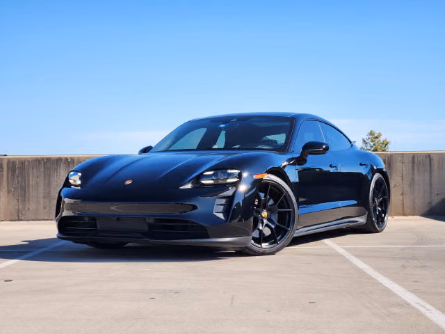 Certified 2024 Porsche Taycan GTS with VIN WP0AD2Y12RSA47486 for sale in Dallas, TX