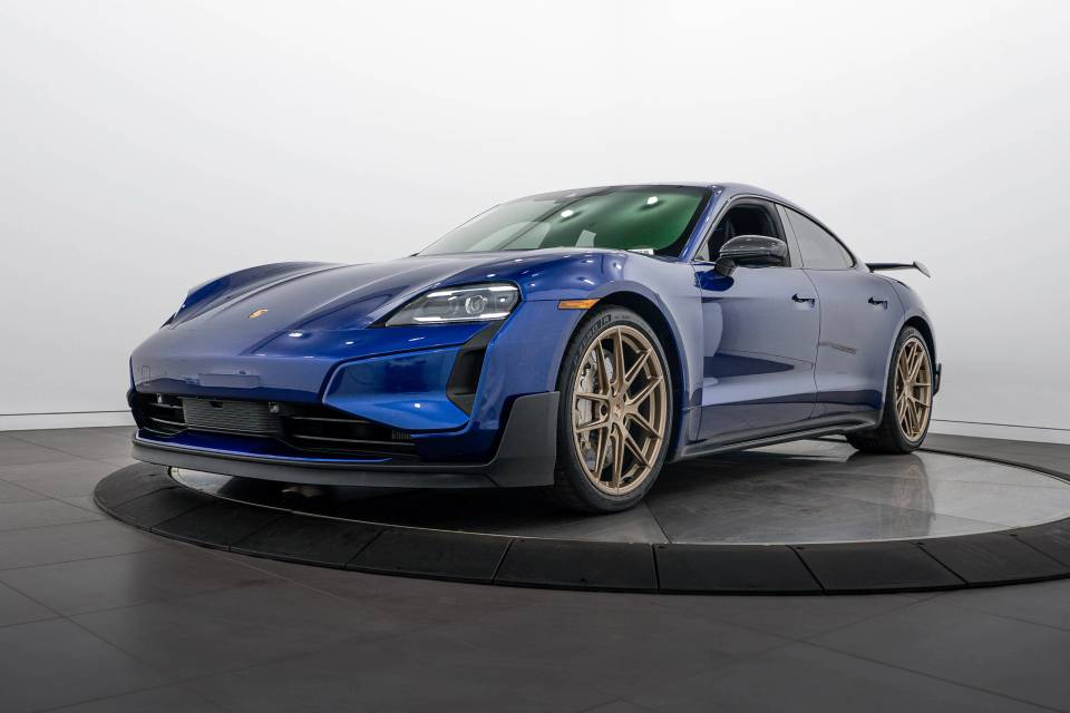 2025 Porsche Taycan Turbo GT with Weissach Package