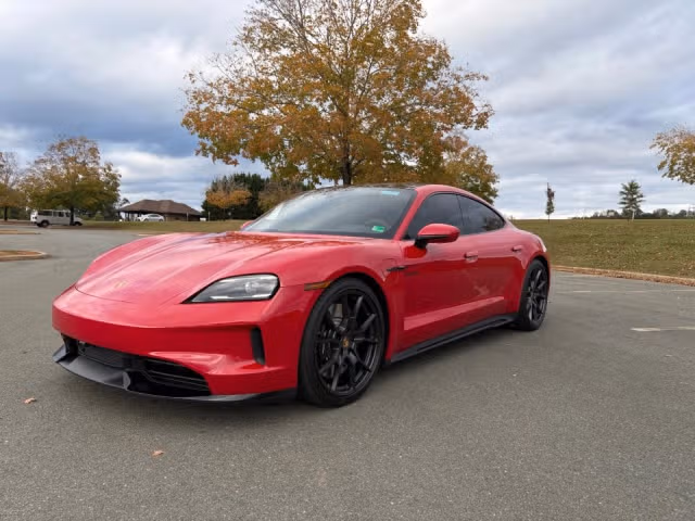 Used 2025 Porsche Taycan GTS with VIN WP0AD2Y12SSA50099 for sale in Charlottesville, VA