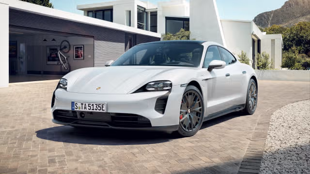 Used 2023 Porsche Taycan GTS with VIN WP0AD2Y10PSA47290 for sale in Los Angeles, CA