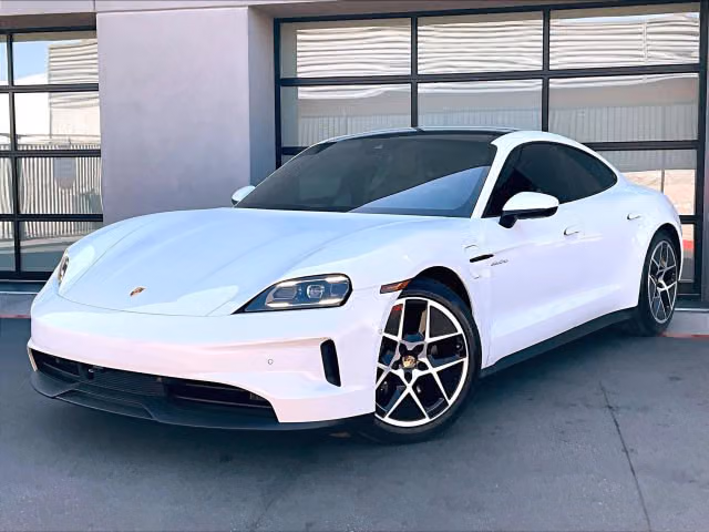 Used 2025 Porsche Taycan Base with VIN WP0AA2Y14SSA09482 for sale in Las Vegas, NV