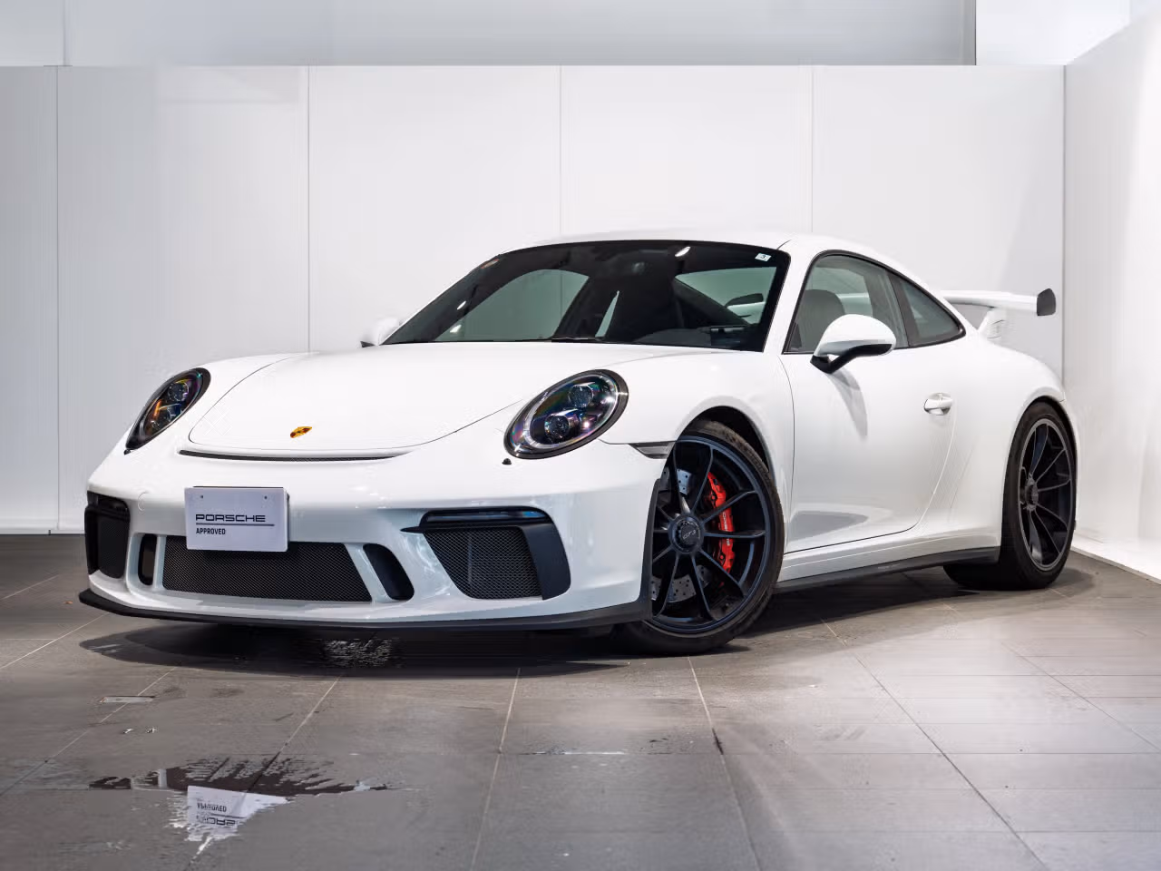 ギャラリーの2018 ポルシェ 911 GT3, エクステリア, ホワイト, 1ビュー