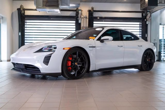 Used 2023 Porsche Taycan GTS with VIN WP0AD2Y12PSA47758 for sale in Glendale, WI