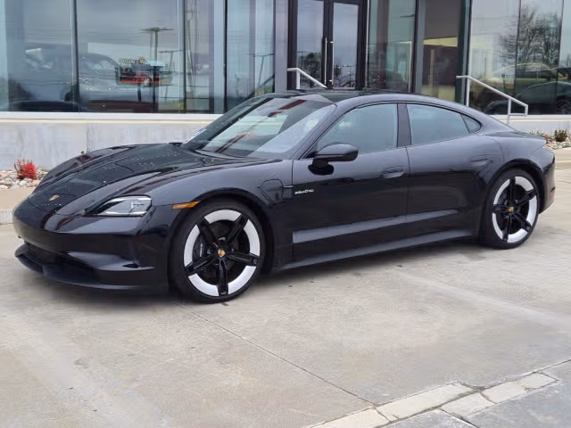 Used 2025 Porsche Taycan Base with VIN WP0AA2Y11SSA08841 for sale in Tulsa, OK