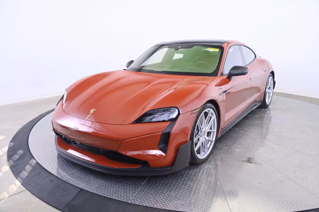 Used 2025 Porsche Taycan Turbo GT with VIN WP0AE2Y13SSA58113 for sale in Beachwood, OH