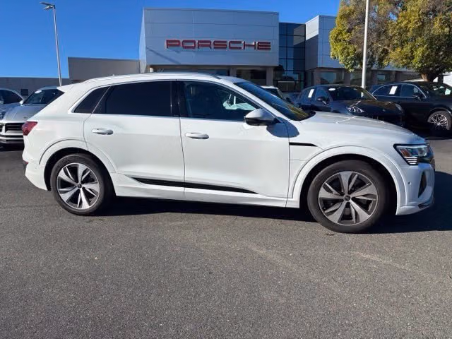 Used 2024 Audi Q8 e-tron Premium Plus with VIN WA15AAGE8RB027985 for sale in Cary, NC