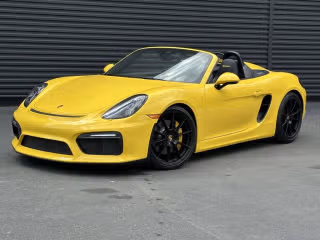 2016 Porsche Boxster Spyder's photo